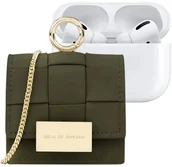 Akcesoria do słuchawek - Ideal of Sweden Braided Mini AirPods Bag Khaki standard - miniaturka - grafika 1
