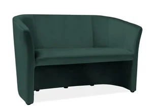 Sofa Tm-2 Velvet Wenge / Bluvel 78 Zielona - Sofy i kanapy - miniaturka - grafika 1