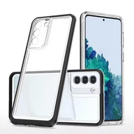 Etui i futerały do telefonów - Hurtel Clear 3in1 etui do Samsung Galaxy S23 silikonowy pokrowiec z ramką czarne - miniaturka - grafika 1