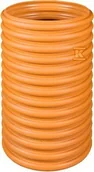 Rury - Rura PP trzonowa/wznosząca DN/ID 425x6000mm SN4, korugowana bezkielichowa, kolor pomarańczowy (studnia Diamir 425NW) - miniaturka - grafika 1