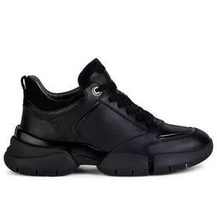 Buty Geox Adacter W D35PQA0LM22C9999 - czarne - Sneakersy damskie - miniaturka - grafika 3