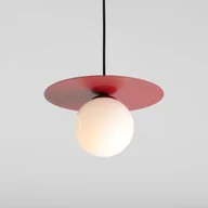 Lampy sufitowe - Loop Red Wine S lampa wisząca 1xE14 - miniaturka - grafika 1