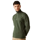 Bluzy męskie - Bluza męska Regatta Ferdo khaki outdoorowa bawełniana-M - miniaturka - grafika 1