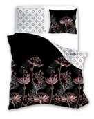 Pościel - Faro, Pościel satyna bawełniana, 140x200+70x90 cm, Pure Sateen, Nocna Łąka - miniaturka - grafika 1