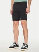 Spodenki męskie - Blend Szorty materiałowe 20717939 Czarny Regular Fit - miniaturka - grafika 1