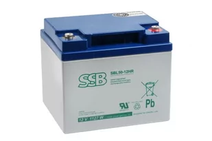 Akumulator SSB SBL 50-12HR 12V 40Ah - Akumulatory ogólnego zastosowania - miniaturka - grafika 1