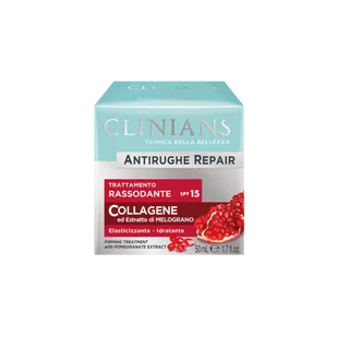 Clinians Antirughe Repair - krem do twarzy przeciwzmarszczkowy z kolagenem (50 ml) - Kremy do twarzy - miniaturka - grafika 1