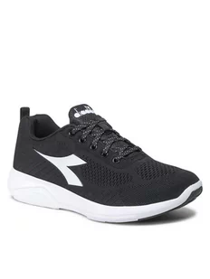 Diadora Buty X Run Light 6 W 101.176886 01 C7406 Black/White - Buty sportowe damskie - miniaturka - grafika 1