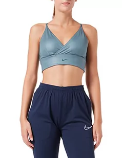 Nike W Nk Indy Textured Shine Bra Biustonosz Sportowy Damski - Biustonosze - miniaturka - grafika 1