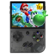 Konsole i gry retro - ANBERNIC RG35XX Plus Game Console 128GB 3300mAh Battery, 5G WiFi Bluetooth, Moonlight Streaming - Transparent Black - miniaturka - grafika 1