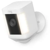 Kamery do monitoringu - Ring Kamera zewnętrzna Spotlight Cam Plus Plugin Biała - miniaturka - grafika 1