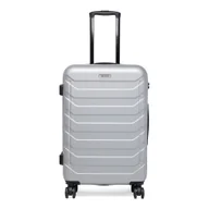 Walizki - Gino Rossi GIN-M-003-05-SILVER Srebrny - miniaturka - grafika 1