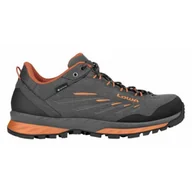 Buty trekkingowe męskie - Buty trekkingowe męskie Lowa Delago Low Gtx - miniaturka - grafika 1