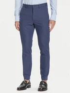 Spodnie męskie - BOSS Chinosy P-Kaiton1 50543945 Błękitny Slim Fit - miniaturka - grafika 1