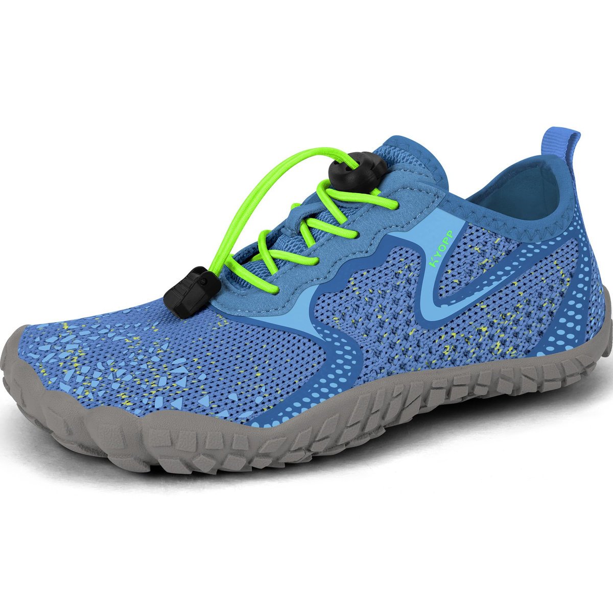 Kyopp Buty Dziecięce Barefoot Oddychające Turystyczne Rozmiar 30 Niebieskie