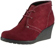 Botki damskie - Softline Tobol-B-1 8-8-25161-21 001 kozaki i botki damskie, czerwony - czerwony Merlot 537-41 EU Weit - miniaturka - grafika 1