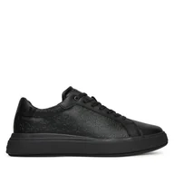 Sneakersy męskie - Sneakersy Calvin Klein Chunky Low Top Lace Up Mono HM0HM01970 Czarny - miniaturka - grafika 1