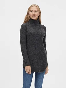 Pieces Sweter w kolorze antracytowym - Swetry damskie - miniaturka - grafika 1