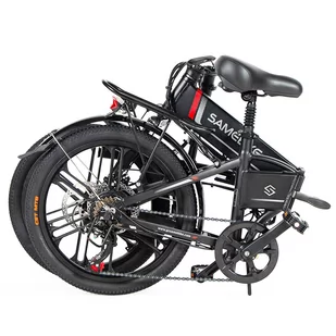 Samebike 20LVXD30-II Czarny - Rowery elektryczne - miniaturka - grafika 5