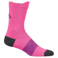 Skarpetki damskie - Skarpety adidas Team Mixed, lucid pink/purple burst, XX-Large - miniaturka - grafika 1