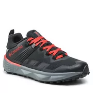 Półbuty męskie - Trekkingi Columbia Facet 75 Outdry BM8538 Black/Fiery Red 010 - miniaturka - grafika 1