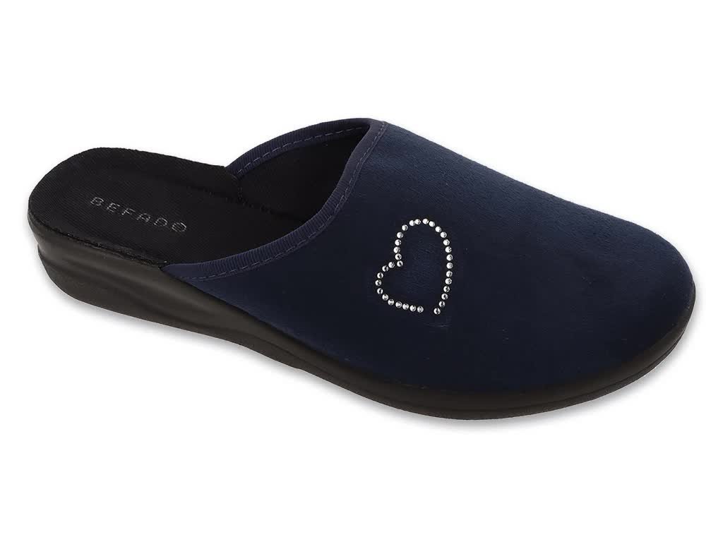 Kapcie damskie pantofle domowe Befado 551D014 z zakrytymi palcami-41