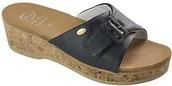 Sandały damskie - Scholl Wappy, sandały damskie, granatowy, 38 EU - miniaturka - grafika 1