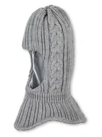 Czapeczki dla niemowląt - Sterntaler Kominiarka w kolorze szarym - miniaturka - grafika 1