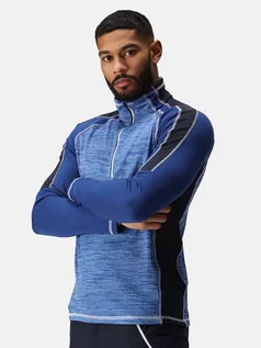Koszulki sportowe męskie - Regatta Koszulka funkcyjna "Hepley" w kolorze niebieskim - grafika 1