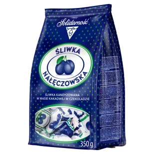 Solidarność ŚLIWKA NAŁĘCZOWSKA 350G(12X350G)4,2KG - Cukierki - miniaturka - grafika 1