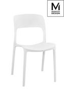 Krzesła - Modesto Design MODESTO krzesło ZING białe polipropylen C1028.WHITE - miniaturka - grafika 1