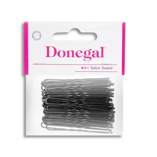 Donegal WSUWKA KOKÓWKA czarna 6cm (5095) 1op.-50szt - Ozdoby do włosów - miniaturka - grafika 1