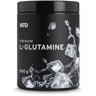 Glutamina Kfd Premium L- Glutamine 500G Naturalny - Aminokwasy - miniaturka - grafika 1