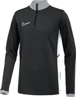 Bluzy damskie - Bluza dla dzieci Nike Dri-Fit Academy 25 Drill Top czarna FZ9773 010 M - miniaturka - grafika 1