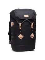 Plecaki - Doughnut Plecak D104RE-0003-F Czarny - miniaturka - grafika 1