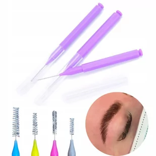 Project Lashes, 4X Nano Szczoteczki Do Laminacji Brwi Szczoteczka - Sztuczne rzęsy i akcesoria - miniaturka - grafika 1
