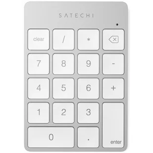 Satechi Satechi Keypad Aluminiowa klawiatura numeryczna Bluetooth Silver ST-SALKPS - Klawiatury do laptopów - miniaturka - grafika 1