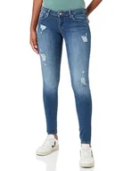 Spodnie damskie - ONLY Onlcoral Sl Sk des Box DNM Skinny-fit dżinsy damskie, niebieski (medium blue denim), 28W / 30L - miniaturka - grafika 1