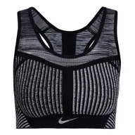 Bielizna sportowa damska - Biustonosz Nike Fe/Nom Flyknit Bra - miniaturka - grafika 1