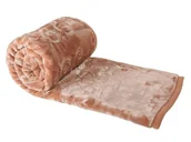 Koce - Koc Elway 160x210 tłoczony beżowy - miniaturka - grafika 1