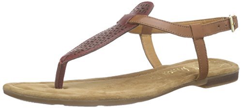 s.Oliver Damskie japonki 28139, czerwony - Czerwony Ruby 505-38 EU