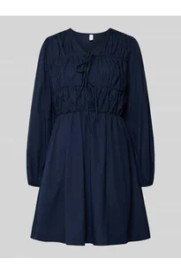 Sukienka o długości do kolan z bawełny ekologicznej model EBBA - YAS - Sukienki - miniaturka - grafika 1