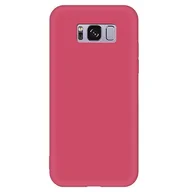 Etui i futerały do telefonów - Etui na telefon Samsung Galaxy S8 Plus z miękkiego żelu, [pyłoszczelne, lekkie], odporne na uderzenia, ultramiękkie silikonowe etui ochronne, całkowicie pokryte gumą, czerwone głóg - miniaturka - grafika 1