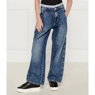 Spodnie i spodenki dla dziewczynek - Guess Jeansy RIGID Relaxed fit - miniaturka - grafika 1