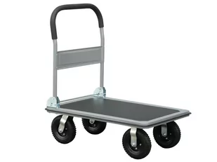 Wózek Magazynowy Transportowy 350 Kg Pompowane Koła - Wózki magazynowe - miniaturka - grafika 1