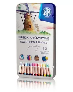Astra kredki ołówkowe, Prestige 12 kolorów - Kredki, ołówki, pastele i pisaki - miniaturka - grafika 2