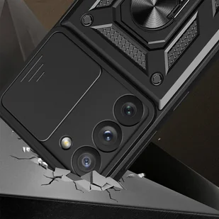 Hybrid Armor Camshield etui do Samsung Galaxy A54 5G pancerny pokrowiec z osłoną na aparat różowe - Etui i futerały do telefonów - miniaturka - grafika 2