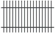 Ogrodzenia - Przęsło ogrodzeniowe Majorka 2x1.20 m antracytowe Polbram - miniaturka - grafika 1