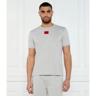 HUGO T-shirt Diragolino212 Regular Fit - Koszulki męskie - miniaturka - grafika 1