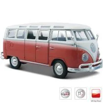 Maisto Samochód Volkswagen Van "Samba" skala 1:25 258429 - Kolekcjonerskie modele pojazdów - miniaturka - grafika 2